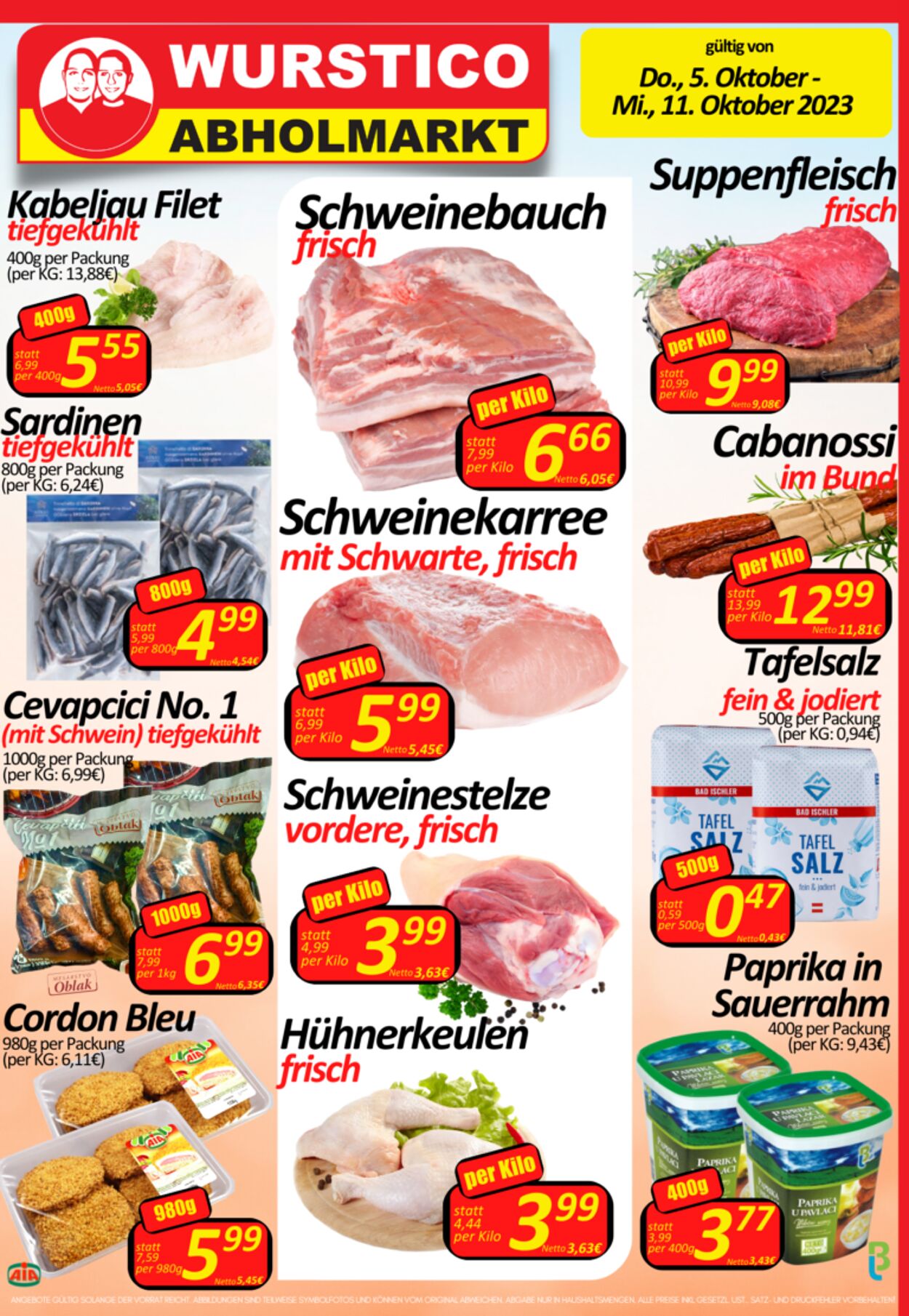 Prospekt Wurstico 12.10.2023 - 18.10.2023