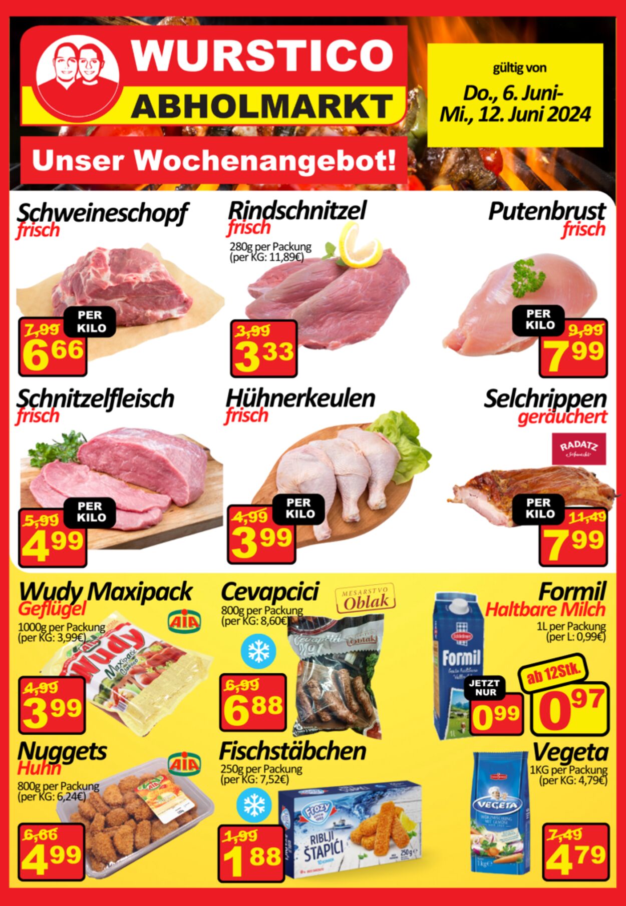 Prospekt Wurstico 06.06.2024 - 12.06.2024