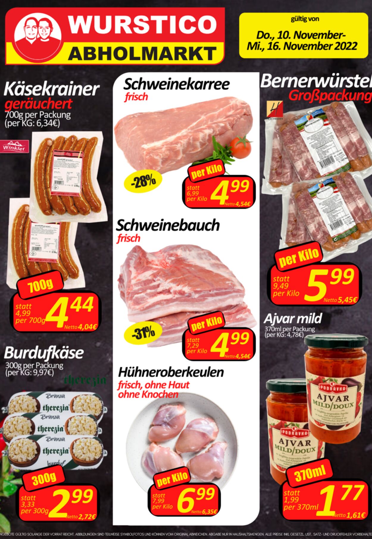 Prospekt Wurstico 17.11.2022 - 23.11.2022