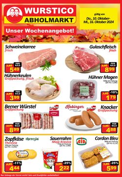 Prospekt Wurstico 06.11.2024 - 17.11.2024