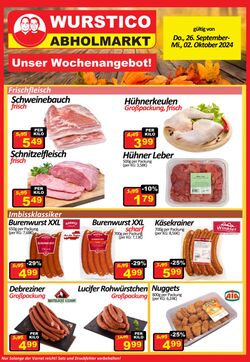 Prospekt Wurstico 23.10.2024 - 10.11.2024