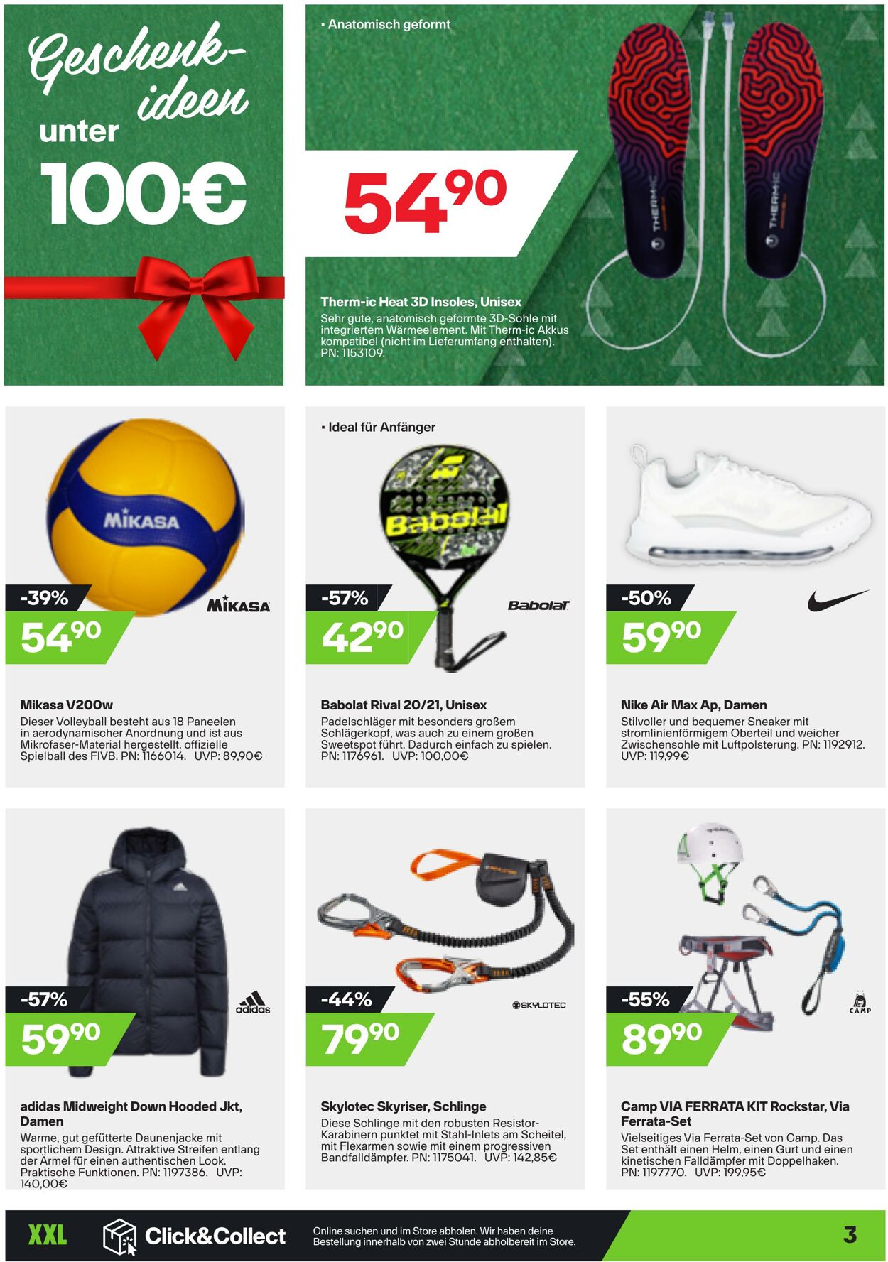 Prospekt XXL Sports 18.12.2022 - 24.12.2022