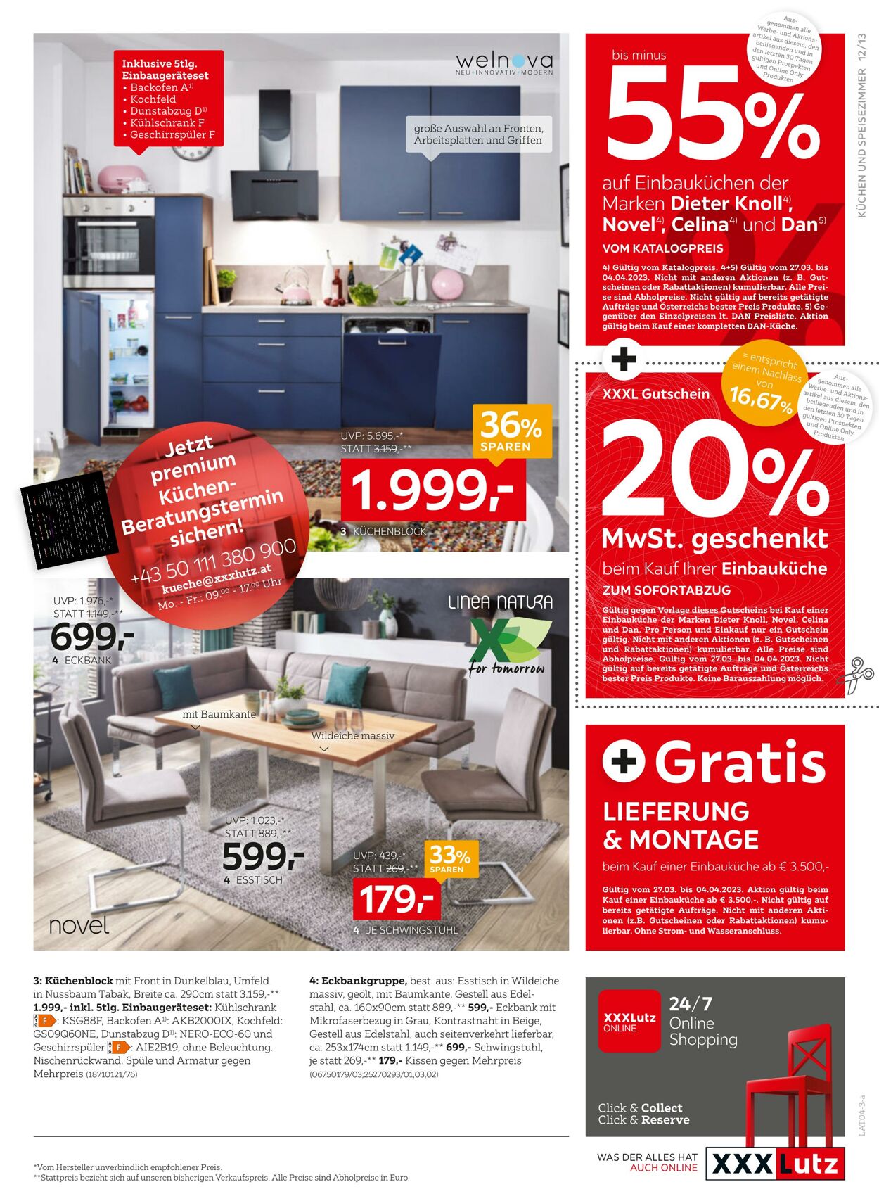 Prospekt XXXLutz 27.03.2023 - 04.04.2023