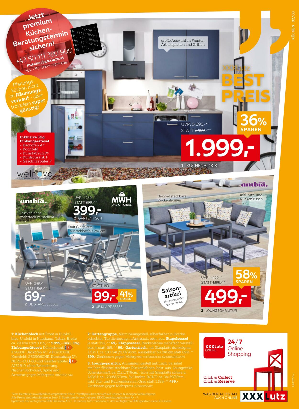 Prospekt XXXLutz 03.07.2023 - 11.07.2023