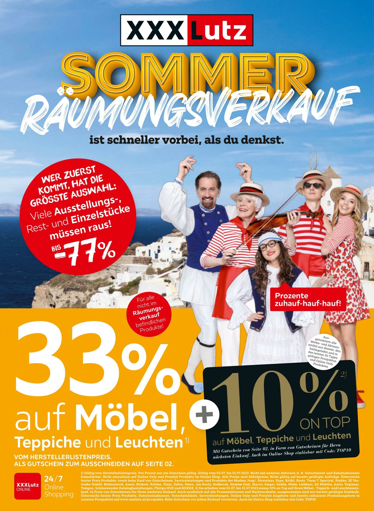 Prospekt XXXLutz 03.07.2023 - 11.07.2023