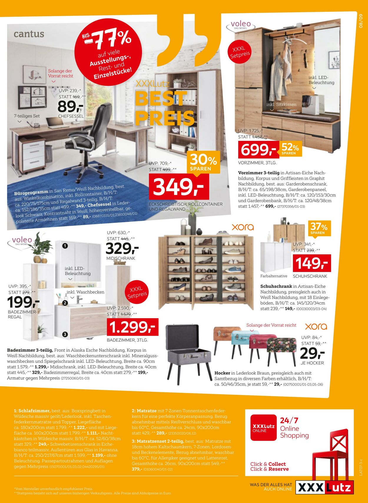Prospekt XXXLutz 03.07.2023 - 11.07.2023